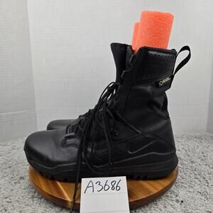 Nike Mens 13 SFB Field 2 8" Gore-Tex GTX Black Leather Tactical Boot AQ1199-001